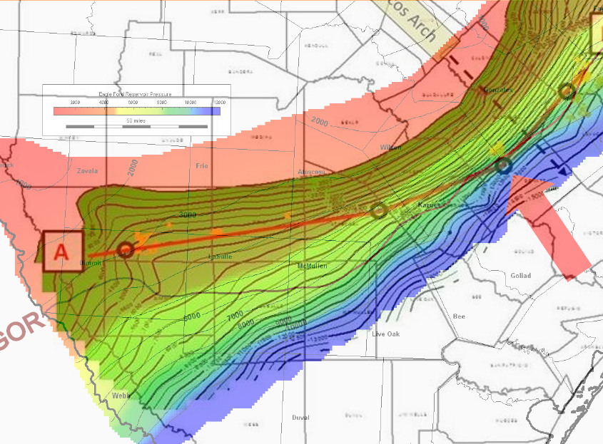 Eagle Ford Shale Map Comparison for Geotargeting